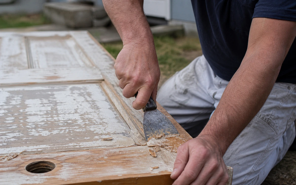 Door stripping contractor